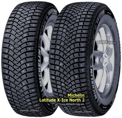 Michelin Latitude X-Ice North 2 295/40 R20 110T шип - Картинка 2