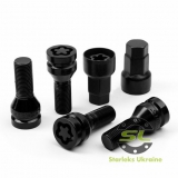 Болт секретный STARLEKS Black М14*1,25x28 17/19 конус