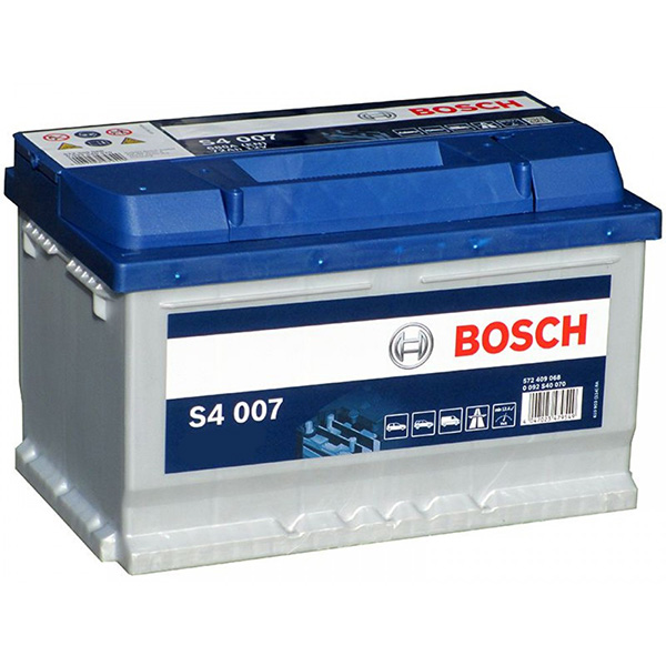Автомобильные аккумуляторы BOSCH (S4007)