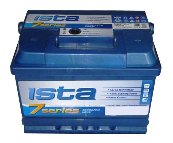 Аккумулятор ISTA 7 SERIES 60Ач, 570А, 175/242/190, 12V, +/-
