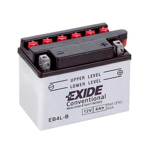 Автомобильные аккумуляторы EXIDE (EB4L-B)