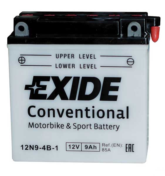 Автомобильные аккумуляторы EXIDE (12N9-4B-1)