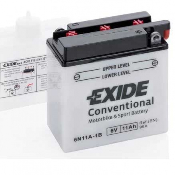 Аккумуляторы EXIDE (6N11A-1B)