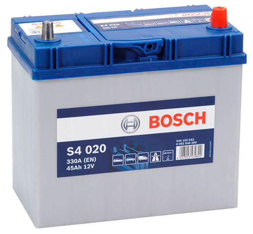 Автомобильные аккумуляторы BOSCH (S4020)