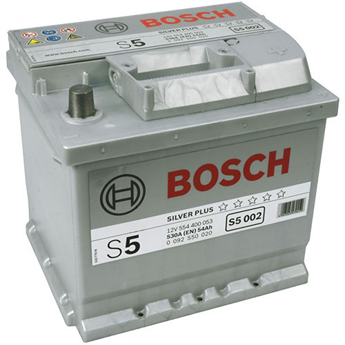 Автомобильные аккумуляторы BOSCH (S5002)
