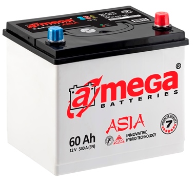 Акумулятор A-MEGA ASIA 95Ач, 810А, 171/303/222, 12V, -/+