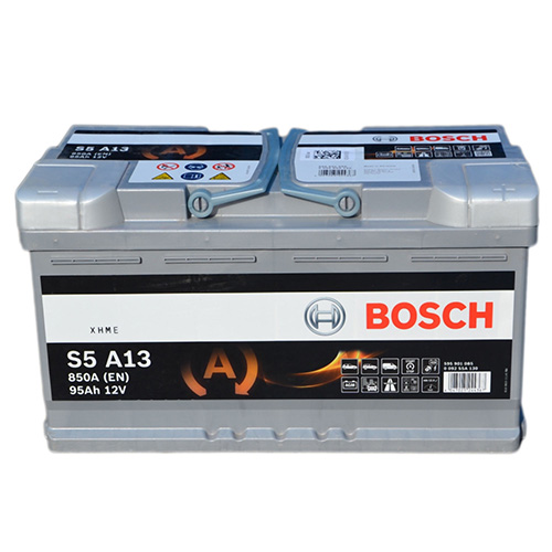Акумулятор BOSCH AGM (S5A13) 95Ач, 850А, 175/353/190, 12V, -/+