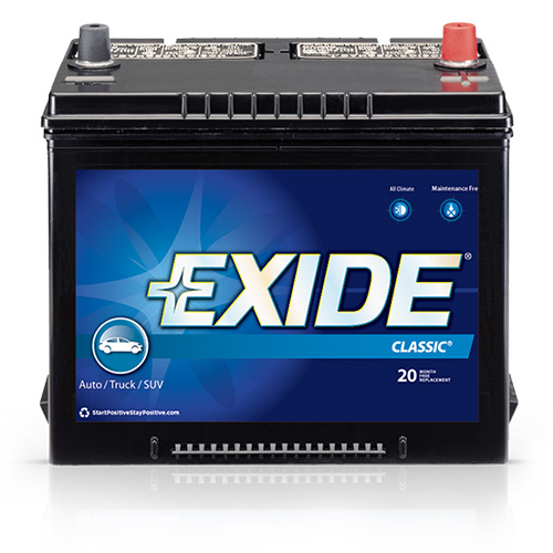 Автомобильные аккумуляторы EXIDE CLASSIC