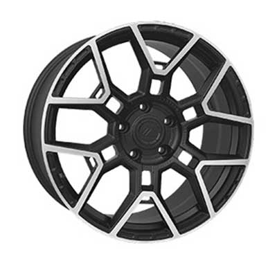 Литые диски Vissol Forged F-1120 MATE-BLACK-WITH-MACHINED-FACE-DARK-TINT-MATTE
