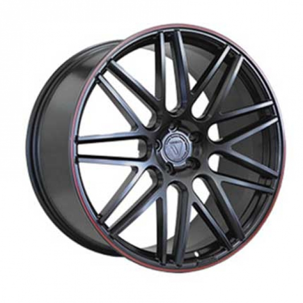 Диски Vissol Forged F-1113 SATIN-BLACK--WITH-RED-STRIP