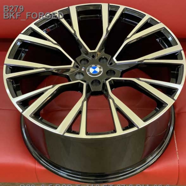 Легкосплавні , ковані  диски Replica Forged B279 22x10,5 PCD5x112 ET43 D66,6 BKF_FORGED