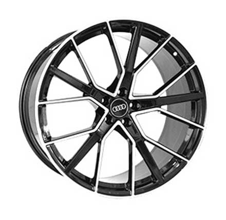 Литые , кованые  диски Replica Forged A970 22x10,0 PCD5x112 ET21 D66,5 GLOSS-BLACK-WITH-MACHINED-FACE