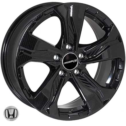 Литые  диски Replica HONDA TL5044NW 17x7,5 PCD5x114,3 ET45 D64,1 GlossBLACK