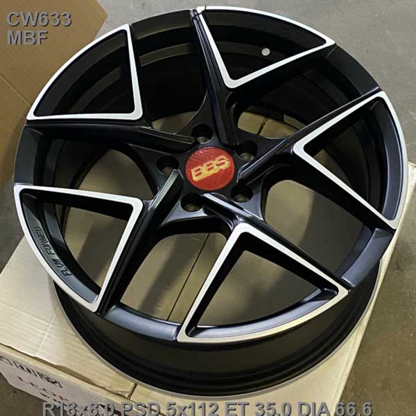 Литые диски Cast Wheels CW633 MBF