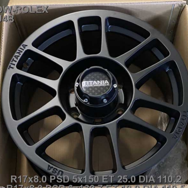 Литые  диски Off Road Wheels OW-ROLEX 17x8,0 PCD6x139,7 ET10 D110,5 U4B
