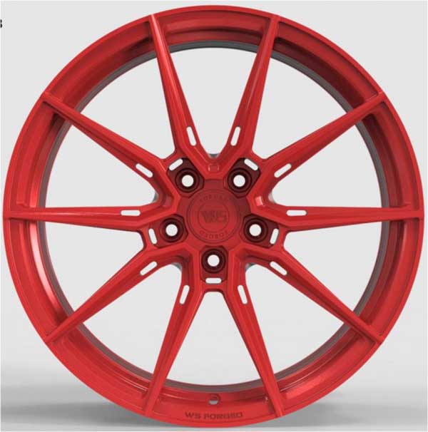 Литые , кованые  диски WS Forged WS2105 19x10,5 PCD5x114,3 ET45 D70,5 MATTE_RED_FORGED