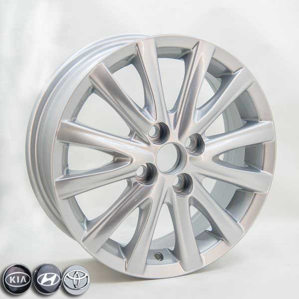 Литые  диски Replica Kia GT 55502 15x5,5 PCD4x100 ET45 D54,1 S