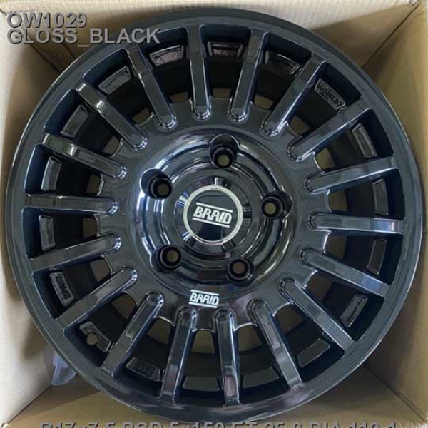 Литые диски Off Road Wheels OW1029 GLOSS_BLACK