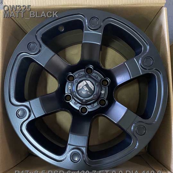 Литые диски Off Road Wheels OW325 MATT_BLACK