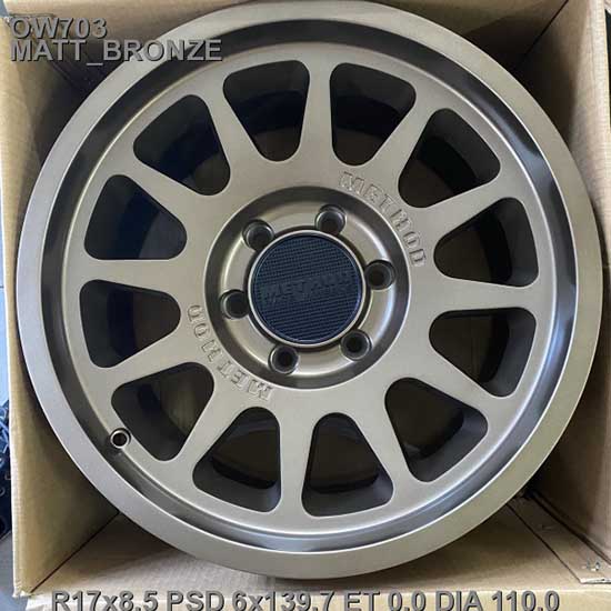 Легкосплавні  диски Off Road Wheels OW703 17x8,5 PCD5x127 ET0 D71,6 MATT_BRONZE