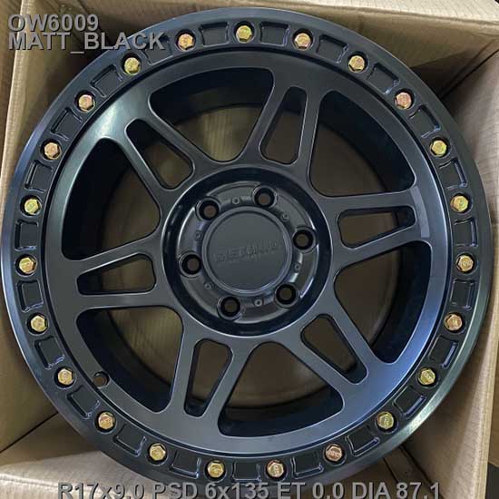 Литые диски Off Road Wheels OW6009 MATT_BLACK