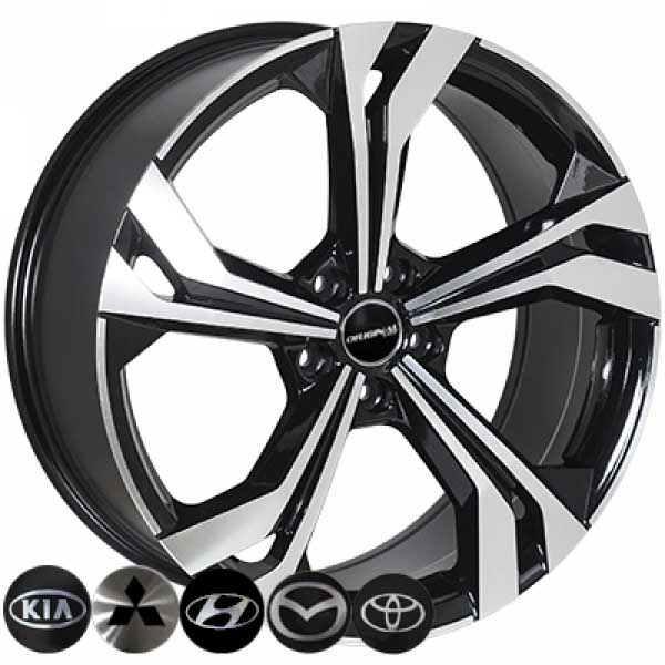 Легкосплавні  диски Replica HYUNDAI BK5873 20x8,5 PCD5x114,3 ET40 D67,1 BP