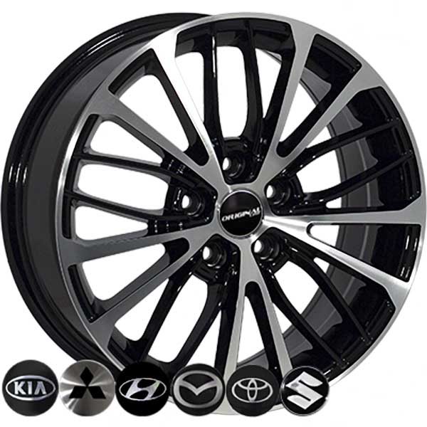 Литые  диски Replica KIA BK5343 17x7,0 PCD5x114,3 ET45 D67,1 BP