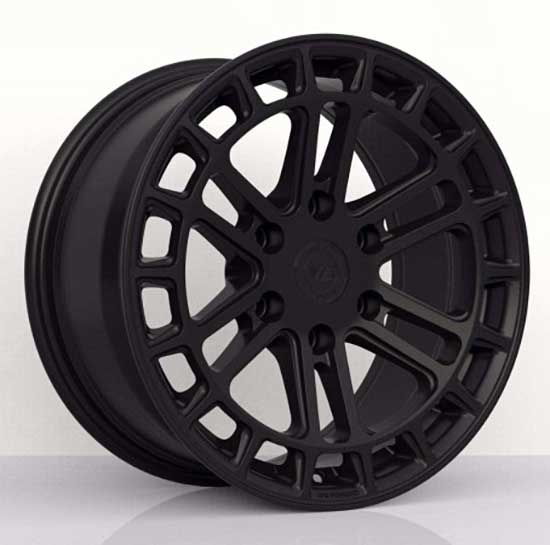 Легкосплавні , ковані  диски WS Forged WS2150 17x8,5 PCD6x135 ET34 D87,1 SATIN_BLACK_FORGED