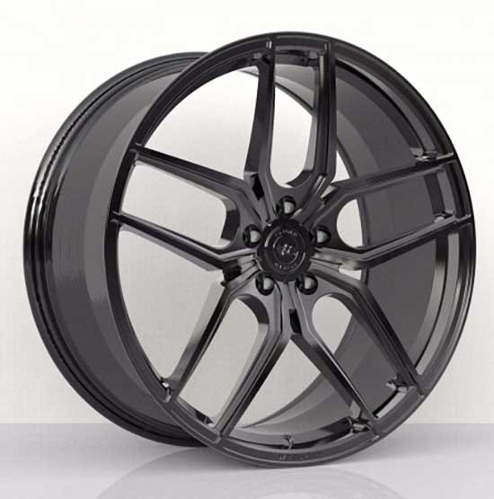 Легкосплавні , ковані  диски WS Forged WS2149 21x9,5 PCD5x112 ET36 D66,5 FULL_BRUSH_BLACK_FORGED