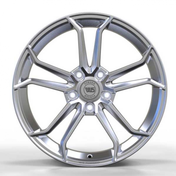 Литые , кованые  диски WS Forged WS1344 18x8,0 PCD5x120 ET50 D65,1 FULL_BRUSH_SILVER_FORGED