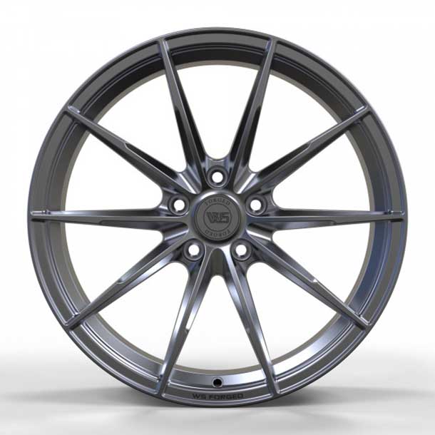 Литые , кованые  диски WS Forged WS947 19x8,5 PCD5x114,3 ET50 D64,1 FULL_BRUSH_BLACK_FORGED