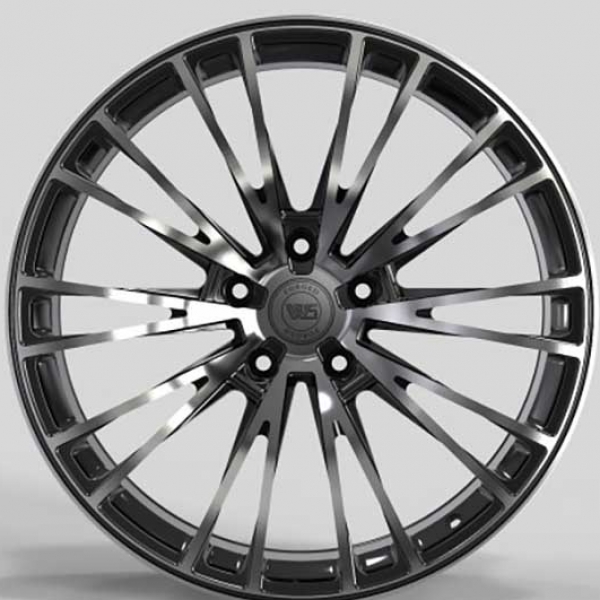 Литые , кованые  диски WS Forged WS2252 21x9,5 PCD5x130 ET46 D71,6 GLOSS-BLACK-MACHINED-FACE_FORG