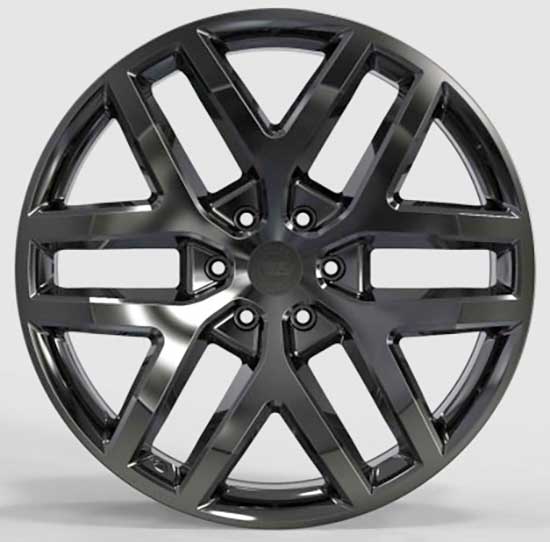 Легкосплавні , ковані  диски WS Forged WS2278 22x10,0 PCD6x135 ET30 D87,1 Gloss_Black_FORGED