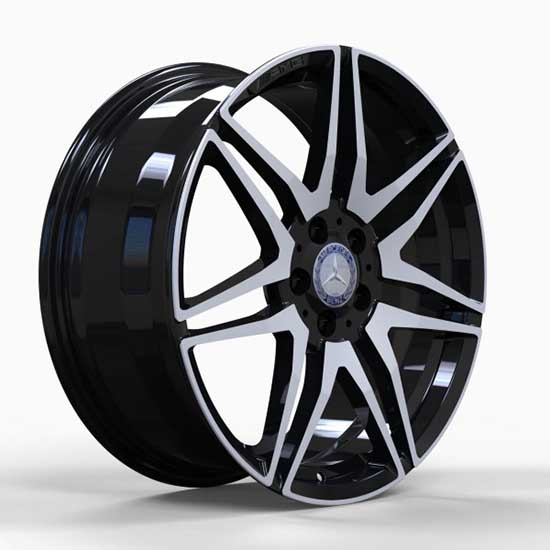 Диски Replica Forged MR874 GLOSS-BLACK-WITH-MACHINED-FACE