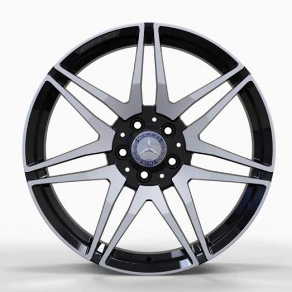 Литые , кованые  диски Replica Forged MR874 19x8,0 PCD5x112 ET52 D66,5 GLOSS-BLACK-WITH-MACHINED-FACE
