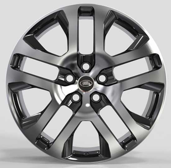 Литые , кованые  диски Replica Forged LR2241 20x8,5 PCD5x120 ET41 D72,6 GLOSS_BLACK_MACHINED_FACE_FORG