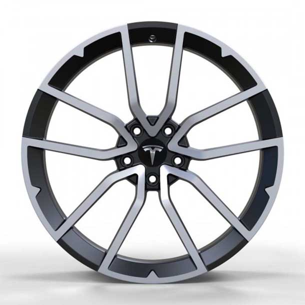 Легкосплавні , ковані  диски Replica Forged TES1340 19x8,5 PCD5x114,3 ET40 D64,1 GLOSS-BLACK-WITH-MACHINED-FACE