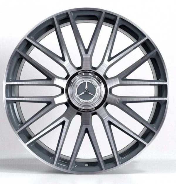 Литые  диски Replica Forged MR2160 22x9,5 PCD5x112 ET45 D66,5 SATIN_GRAFIT_WITH_MACHINED_FAC