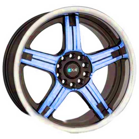 Литые  диски SPORTMAX RACING SR-507 18x7,5 PCD10x112 ET42 D114,3 BSL+BLUE INS.