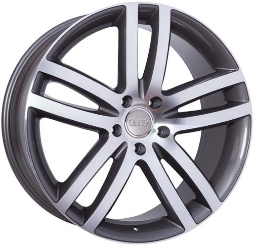 Литые  диски WSP Italy AUDI W551 Q7 WIEN 4.2 22x10,0 PCD5x130 ET55 D71,6 ANTHRACITE POLISHED