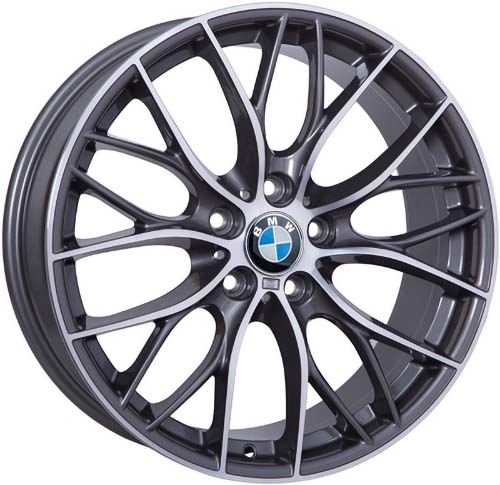 Литые  диски WSP Italy BMW W678 MAIN 19x8,0 PCD5x120 ET52 D72,6 ANTHRACITE POLISHED