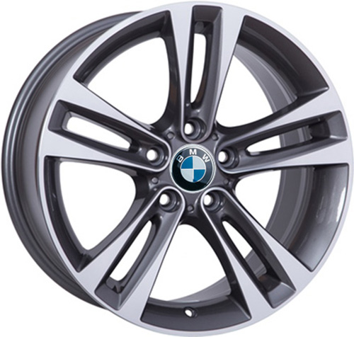 Литые  диски WSP Italy BMW W680 ZEUS 18x8,5 PCD5x120 ET37 D72,6 ANTHRACITE POLISHED