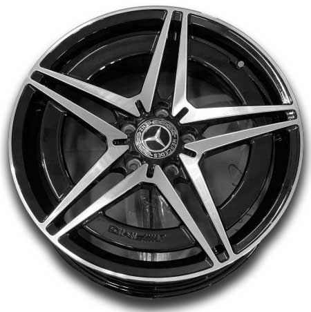 Литые , кованые  диски Replica Forged MR2111249 18x7,5 PCD5x112 ET38 D66,5 GLOSS_BLACK_WITH_MACHINED_FACE