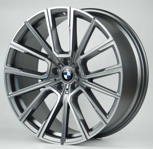 Литые , кованые  диски Replica Forged B2110277 21x10,0 PCD5x112 ET41 D66,5 SATIN_GRAPHITE_WITH_MACHINED_F
