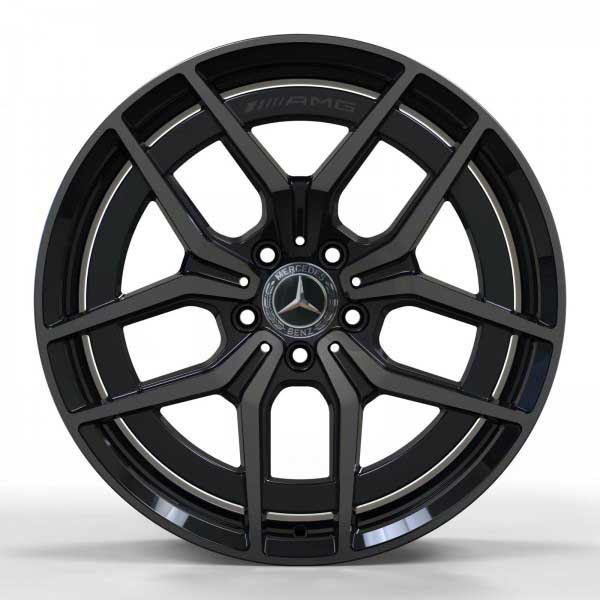 Литые , кованые  диски Replica Forged MR1411 19x8,0 PCD5x112 ET43 D66,5 GLOSS_BLACK_WITH_DARK_MACHINED