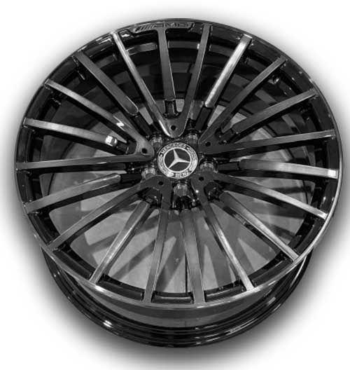 Литые , кованые  диски Replica Forged MR2110279 21x10,0 PCD5x112 ET48 D66,5 GLOSS_BLACK_WITH_DARK_MACHINED