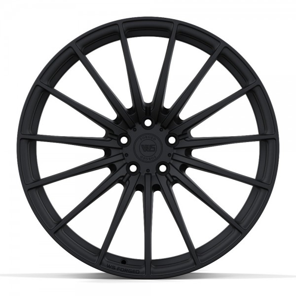 Легкосплавні , ковані  диски WS Forged WS4001 21x9,5 PCD5x112 ET36 D66,5 SATIN_BLACK_FORGED