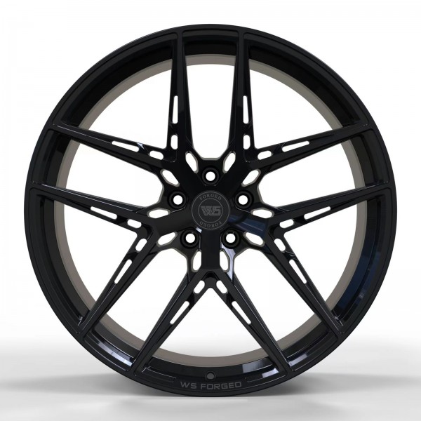 Литые , кованые  диски WS Forged WS2180 20x9,0 PCD5x112 ET33 D66,5 Gloss_Black_FORGED