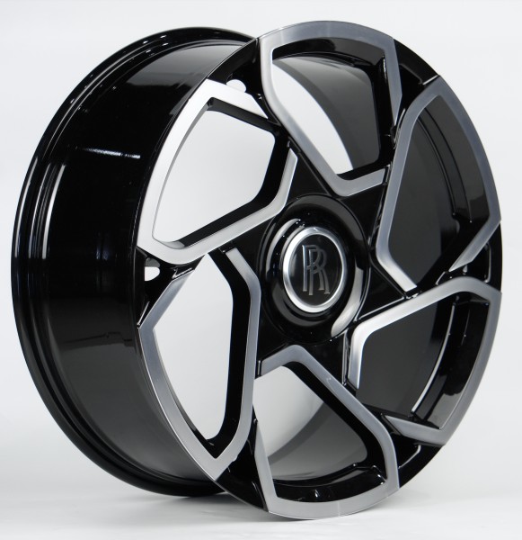 Кованые  диски Replica Forged RR2325 22x8,5 PCD5x112 ET35 D66,5 GLOSS_BLACK_WITH_DARK_MACHINED