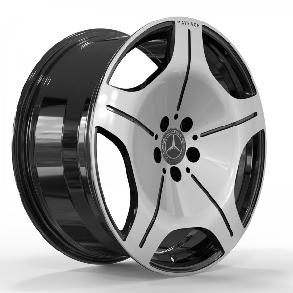 Кованые  диски Replica Forged MR6022 19x8,5 PCD5x112 ET31 D66,5 GLOSS_BLACK_WITH_MACHINED_FACE